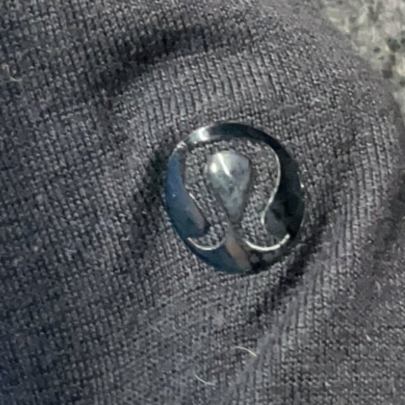 Lululemon Lab Edge Tee Deep V Sleeveless Tank Black size 14‎ - Picture 5 of 6